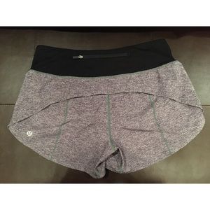 Lululemon speed up short long 4”